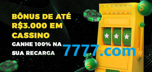 7777 melhor bônus de depósito